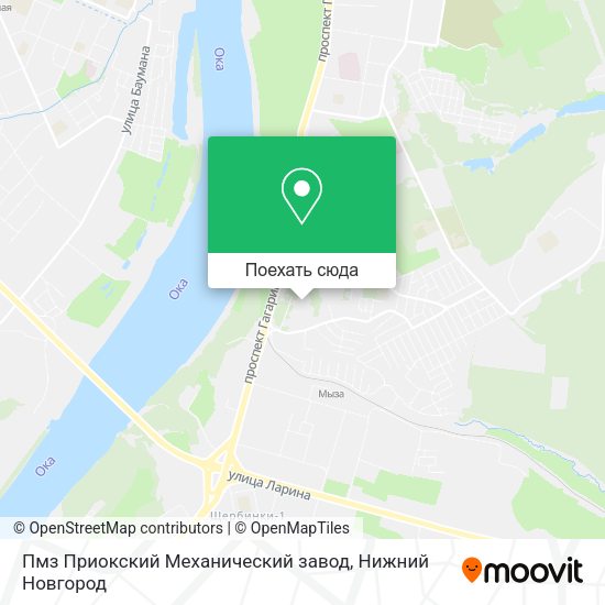 Карта Пмз Приокский Механический завод