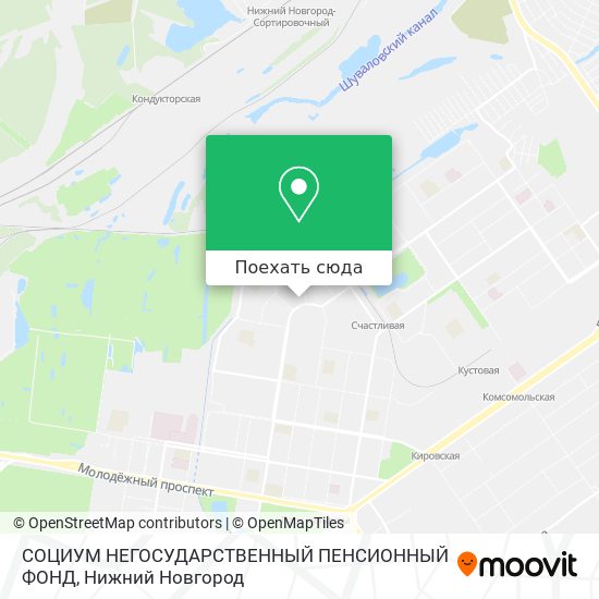 Карта СОЦИУМ НЕГОСУДАРСТВЕННЫЙ ПЕНСИОННЫЙ ФОНД