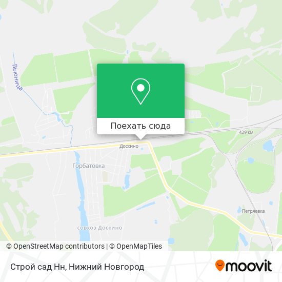 Карта Строй сад Нн