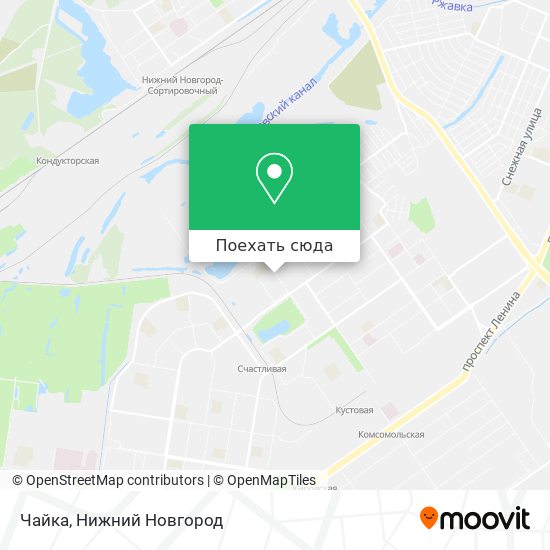 Карта Чайка