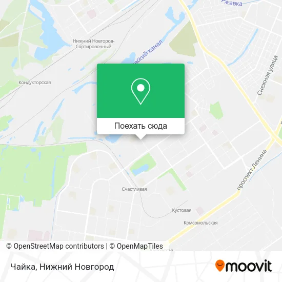 Карта Чайка