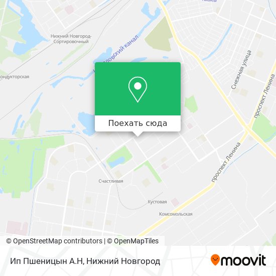 Карта Ип Пшеницын А.Н