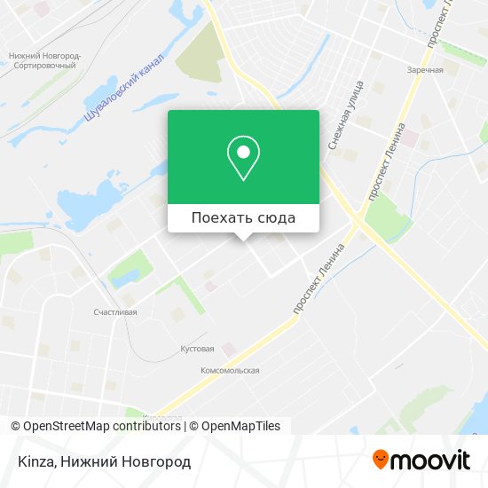 Карта Kinza