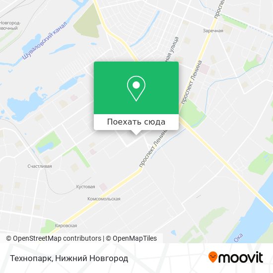 Карта Технопарк