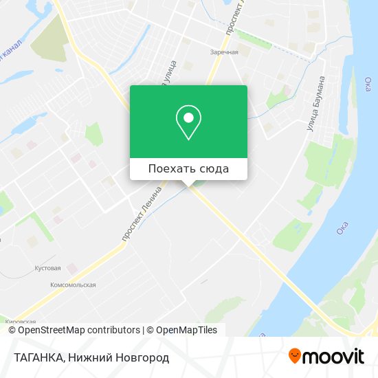 Карта ТАГАНКА