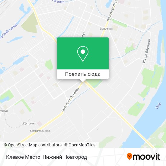 Карта Клевое Место