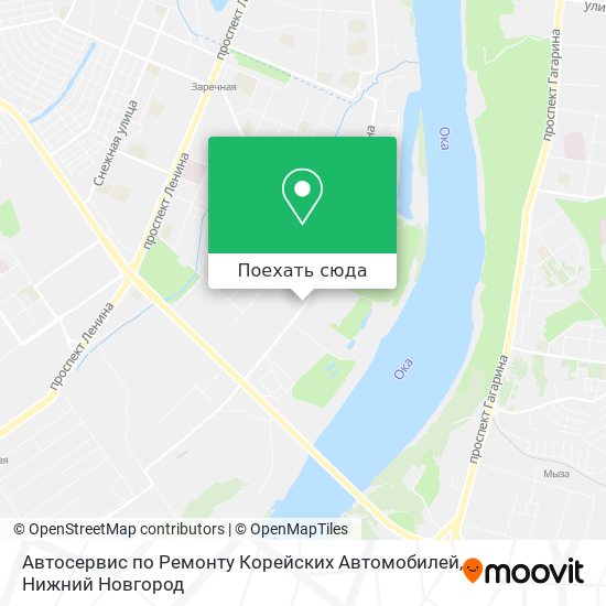 Карта Автосервис по Ремонту Корейских Автомобилей