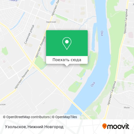 Карта Узольское