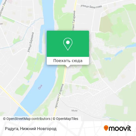 Карта Радуга