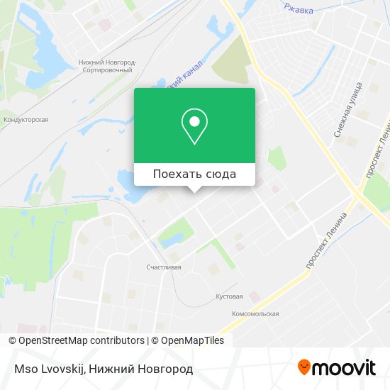 Карта Mso Lvovskij