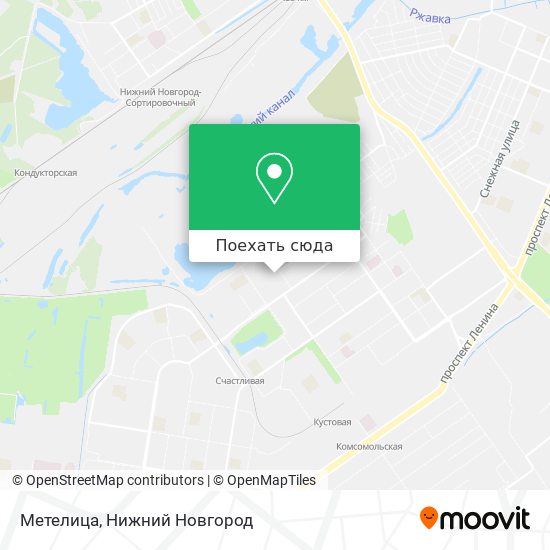 Карта Метелица