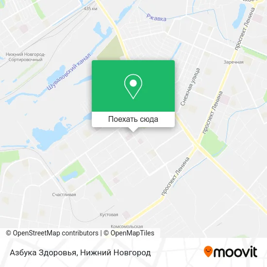 Карта Азбука Здоровья