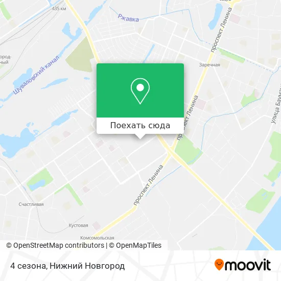 Карта 4 сезона