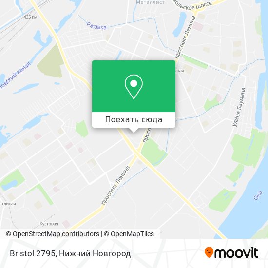 Карта Bristol 2795