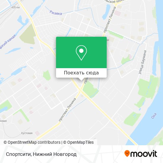 Карта Спортсити