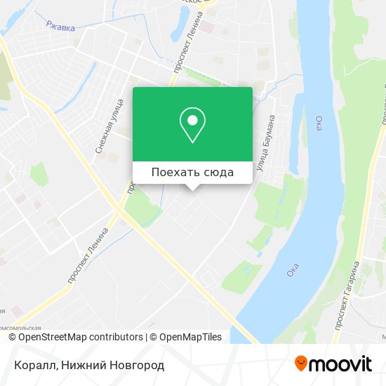 Карта Коралл