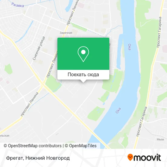 Карта Фрегат