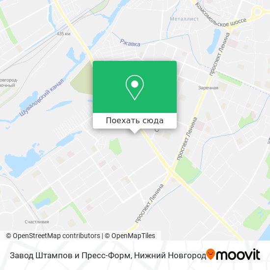 Карта Завод Штампов и Пресс-Форм