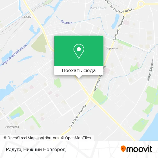 Карта Радуга