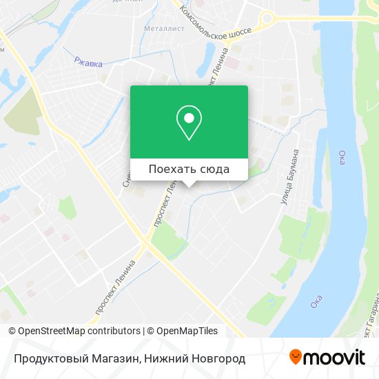 Карта Продуктовый Магазин