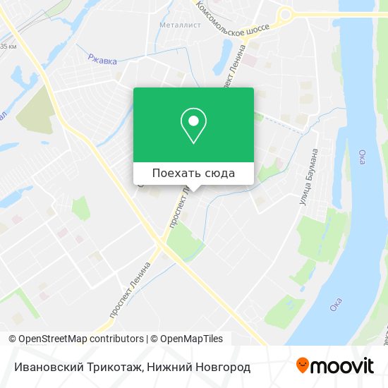 Карта Ивановский Трикотаж