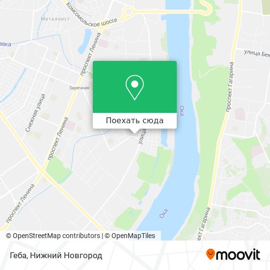Карта Геба