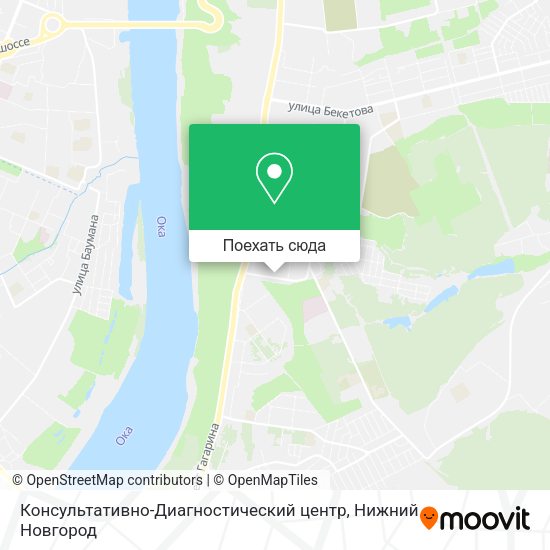 Карта Консультативно-Диагностический центр