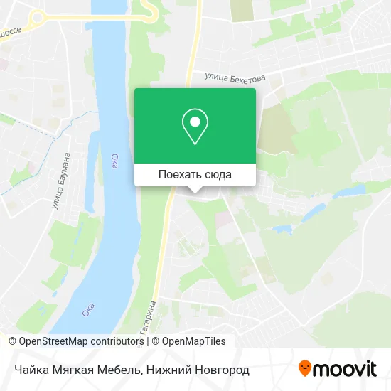 Карта Чайка Мягкая Мебель