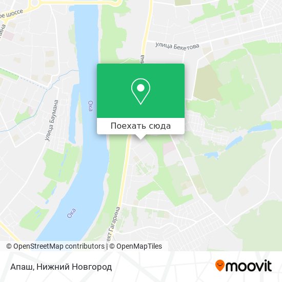 Карта Апаш