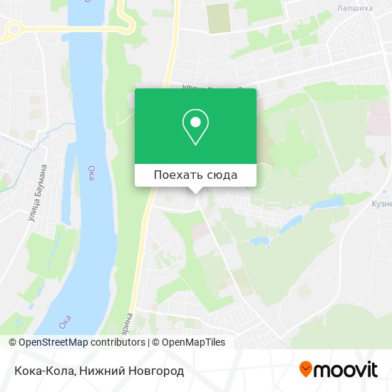 Карта Кока-Кола