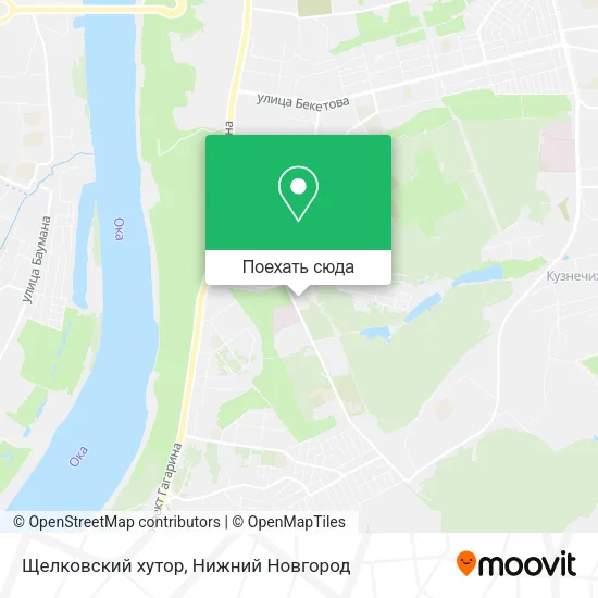 Карта Щелковский хутор