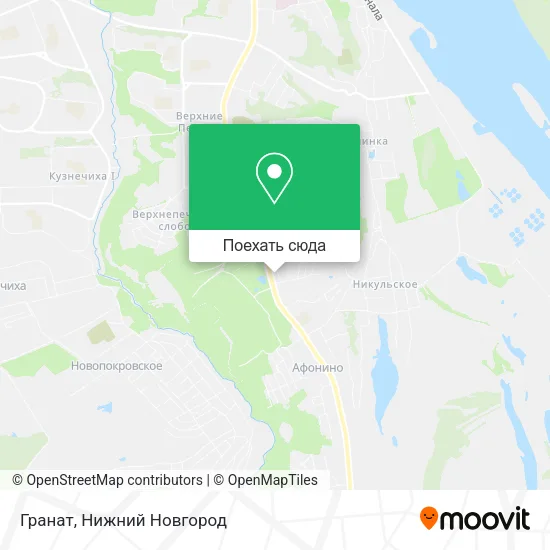 Карта Гранат