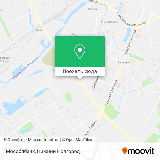 Карта Мособлбанк