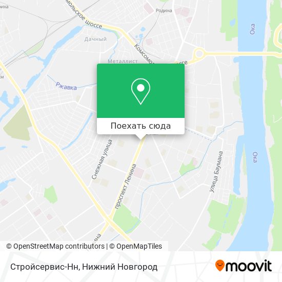 Карта Стройсервис-Нн
