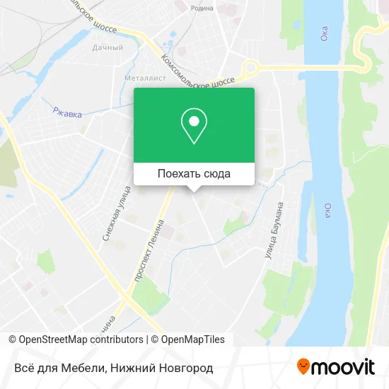 Карта Всё для Мебели