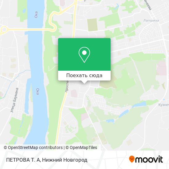 Карта ПЕТРОВА Т. А