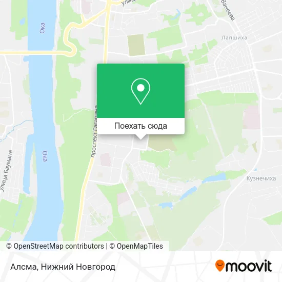 Карта Алсма