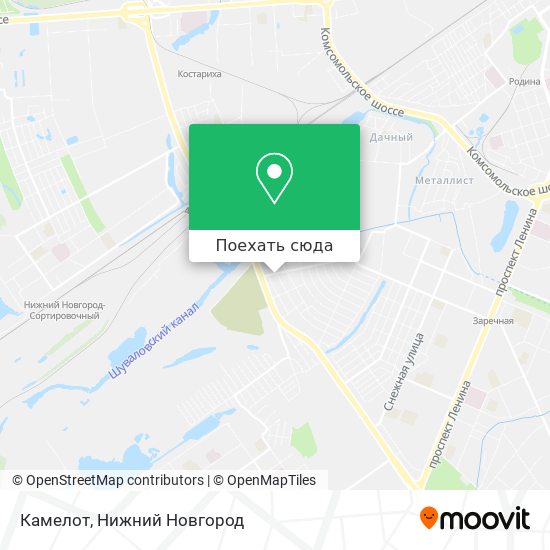 Карта Камелот