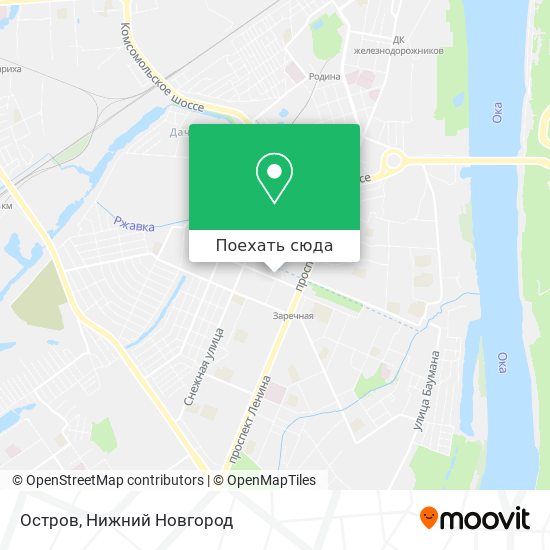 Карта Остров