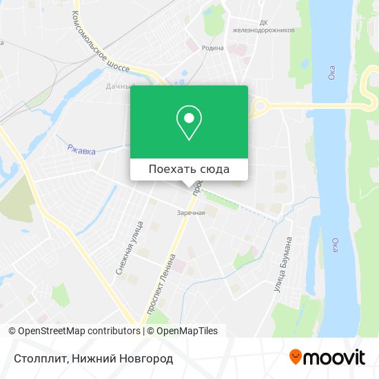 Карта Столплит