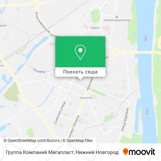 Карта Группа Компаний Мегапласт