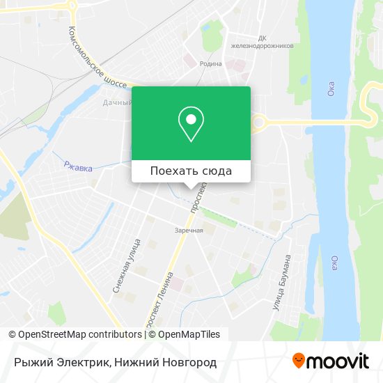 Карта Рыжий Электрик