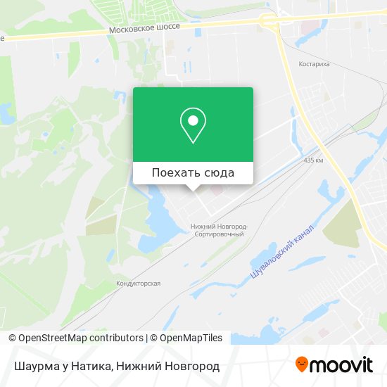 Карта Шаурма у Натика
