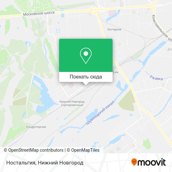 Карта Ностальгия