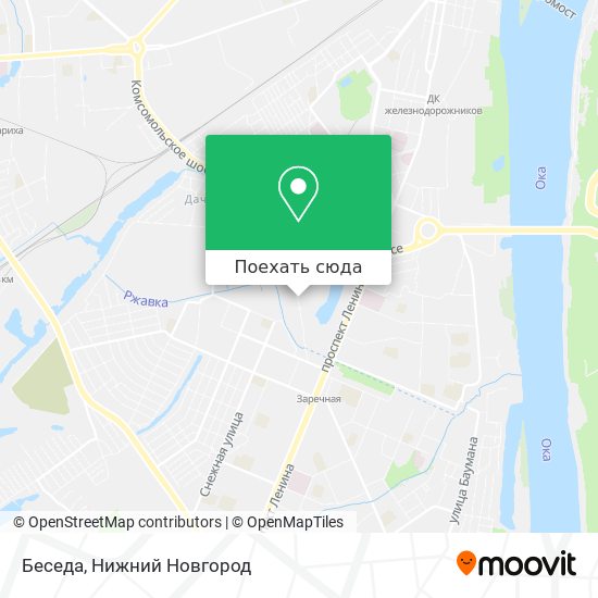Карта Беседа