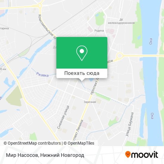 Карта Мир Насосов