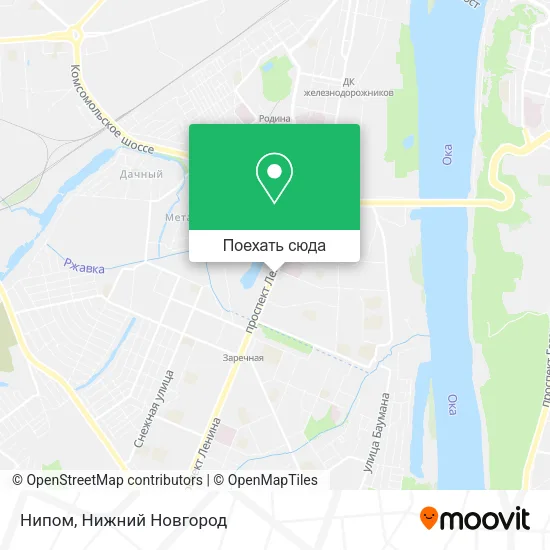 Карта Нипом