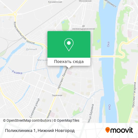 Карта Поликлиника 1