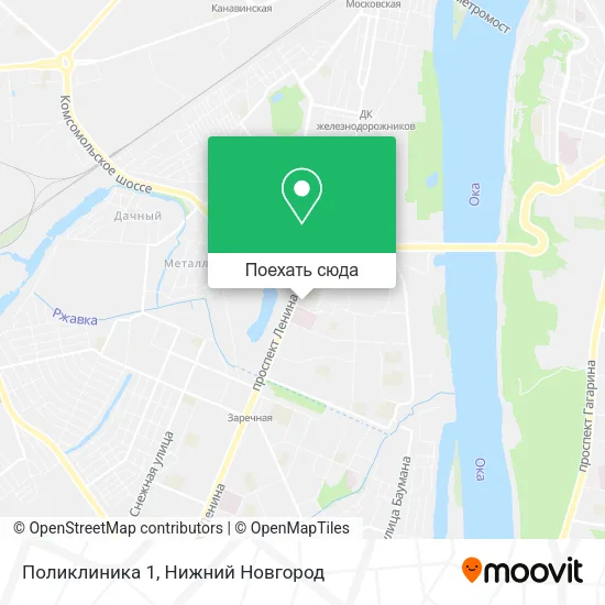 Карта Поликлиника 1