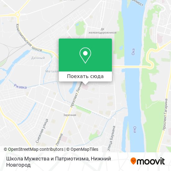 Карта Школа Мужества и Патриотизма